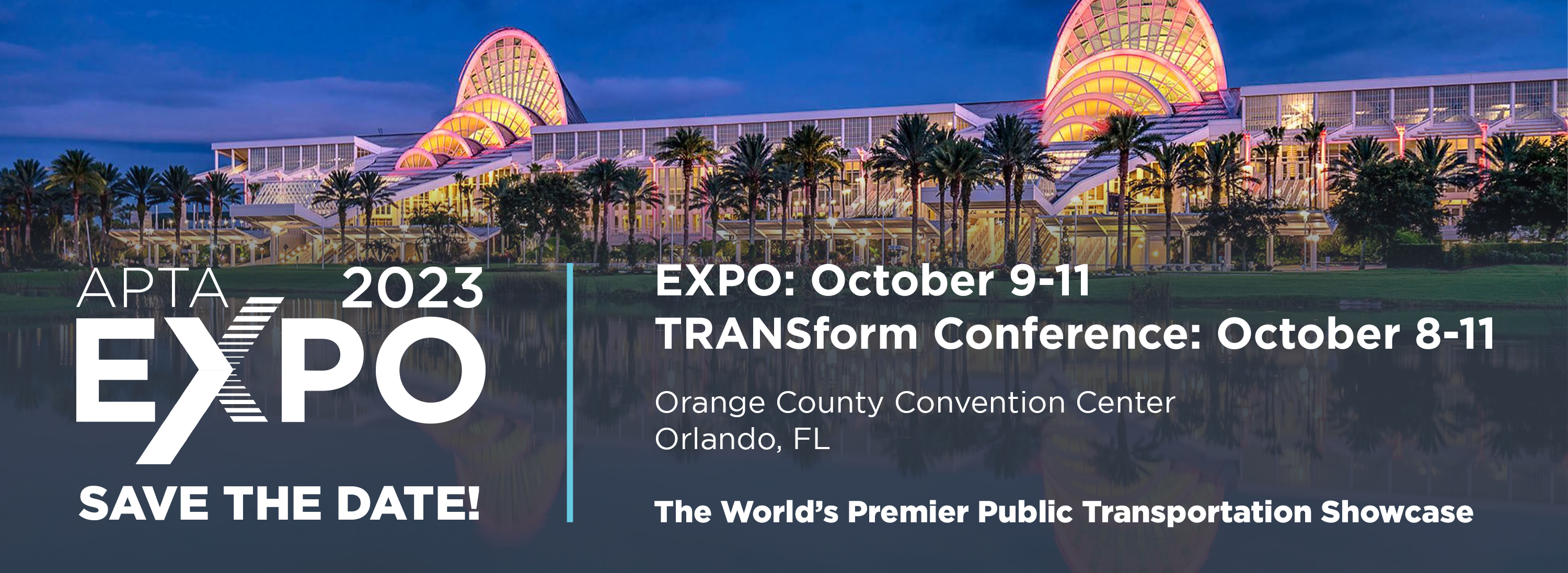 APTA's TRANSFORM CONFERENCE & EXPO 2023